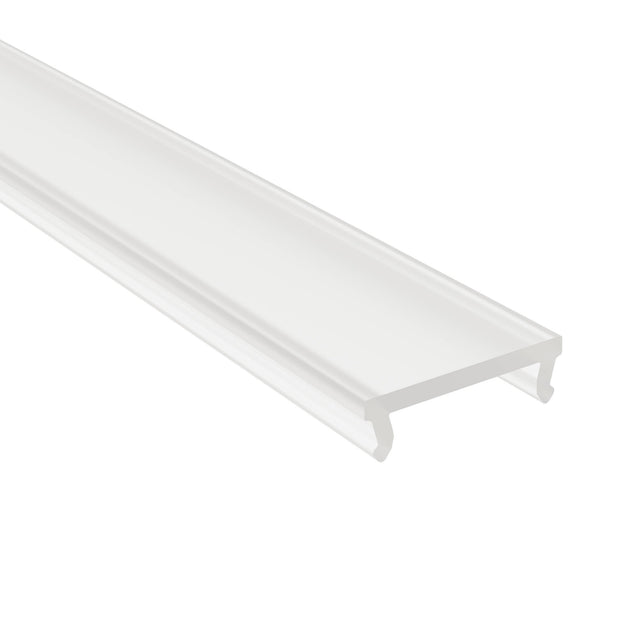 LEDLINE20 PMMA Abdeckung flach opal, L-3020 B-17,8 H-5,2
