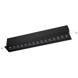 ALBAVILLA LED-EINBAUPROFIL L-418 SCHWARZ 20° 4000K