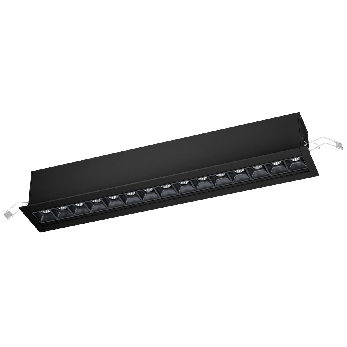 ALBAVILLA LED-EINBAUPROFIL L-418 SCHWARZ 40° 3000K