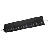ALBAVILLA LED-EINBAUPROFIL L-418 SCHWARZ 40° 4000K