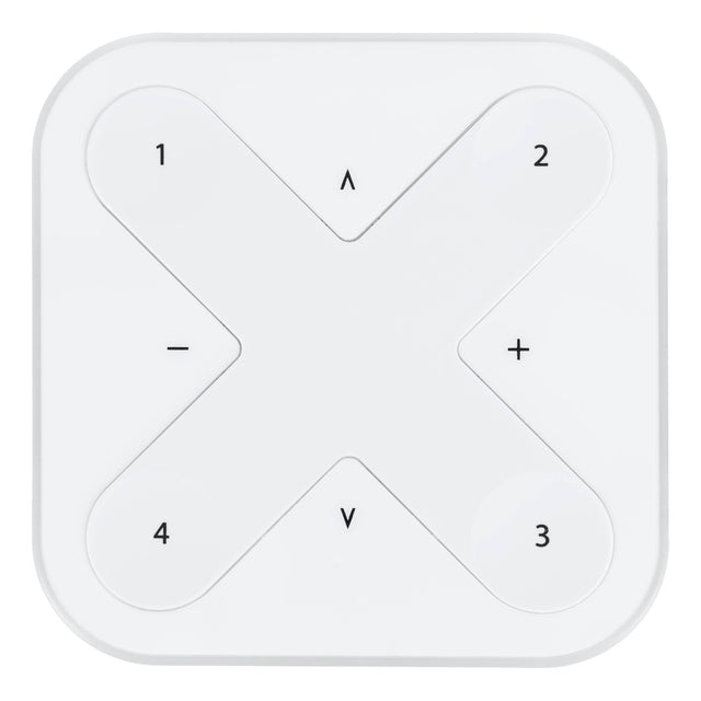 Wandschalter BasicDIM Wireless für Casambi 4-Szenen, weiss