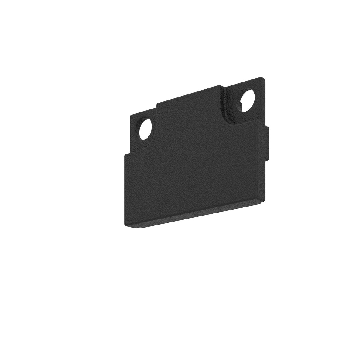 LEDLINE20 LOW Endkappe für flache Abdeckung, schwarz