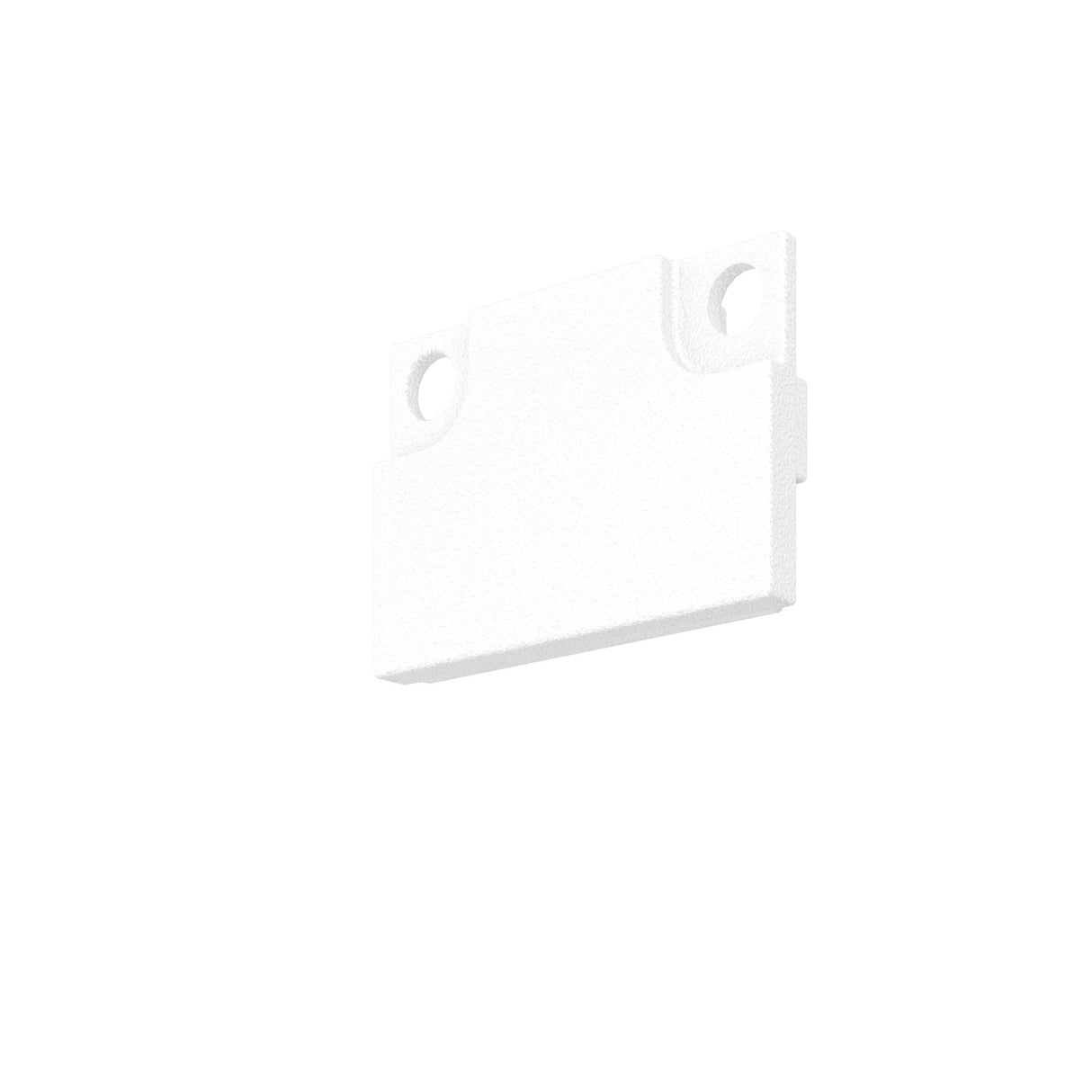 LEDLINE20 LOW Endkappe für flache Abdeckung, weiss