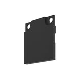 LEDLINE20 LOW Endkappe für opal-U Abdeckung, schwarz