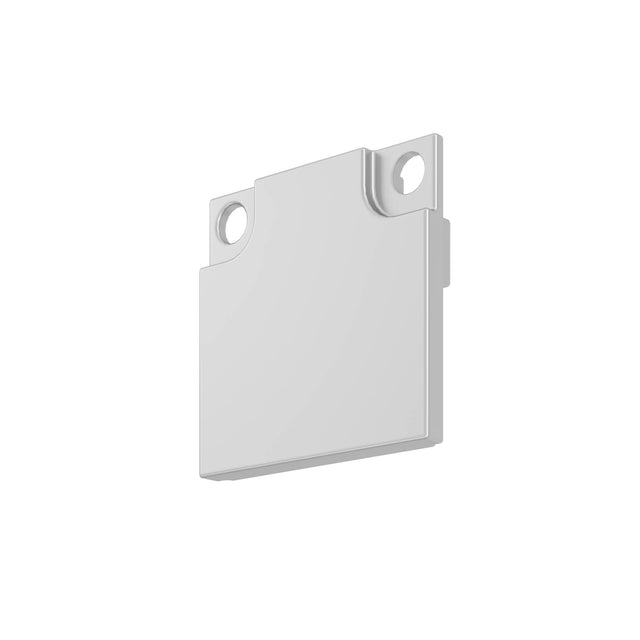 LEDLINE20 STANDARD Endkappe für flache Abdeckung, alu elox.