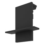 LEDLINE20 RECESSED Endkappe für opal-U Abdeckung, schwarz