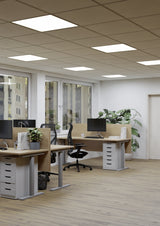 "SALOBRENA" LED-PANEL 595X595 WEISS ON/OFF