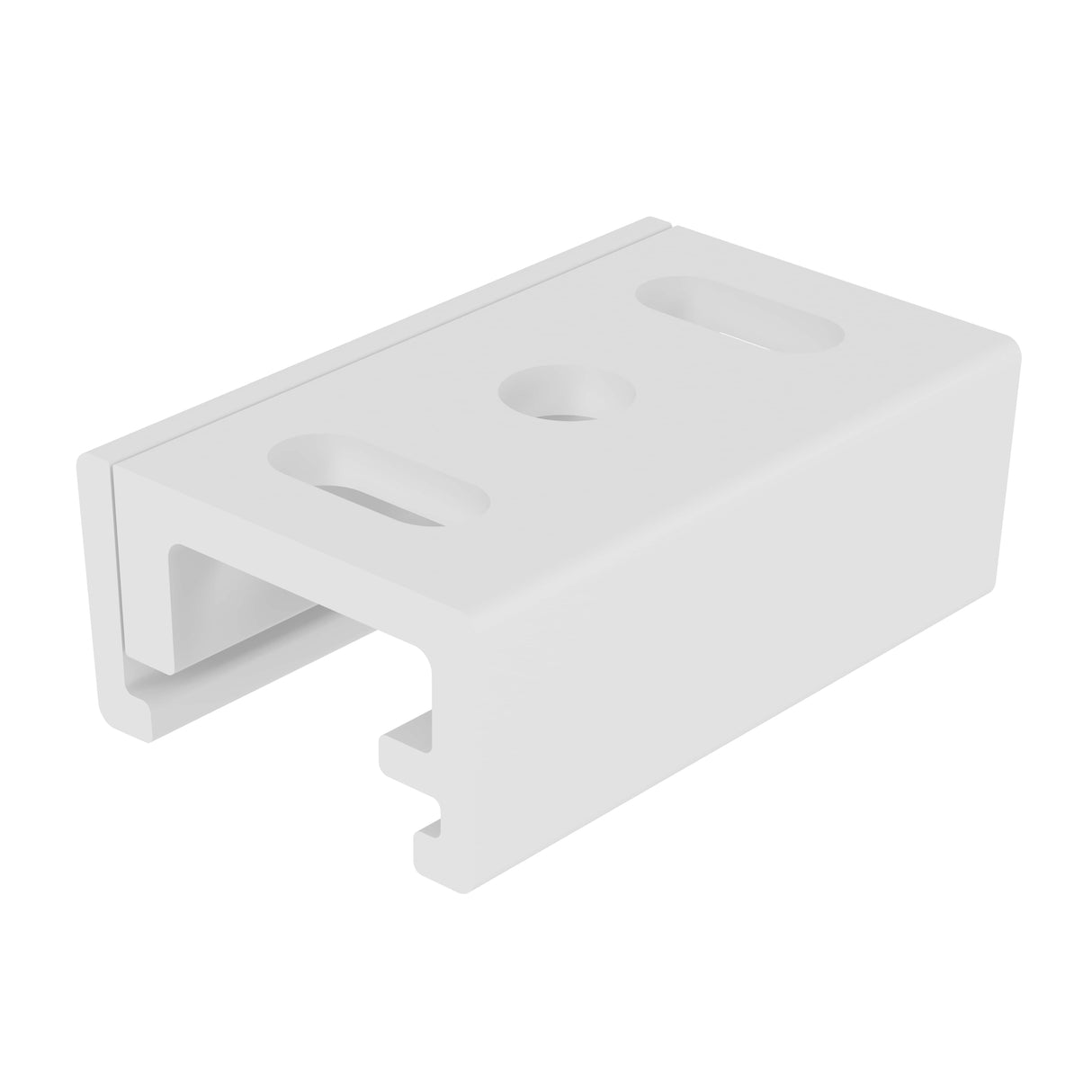 MONTAGECLIP ZU 3-PHASENSCHIENE WEISS