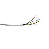 TEXTILKABEL 5X0,75 L-10m SILBER