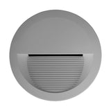 "ZIMBA" LED-WANDEINBAULEUCHTE Ø-135 GRAU