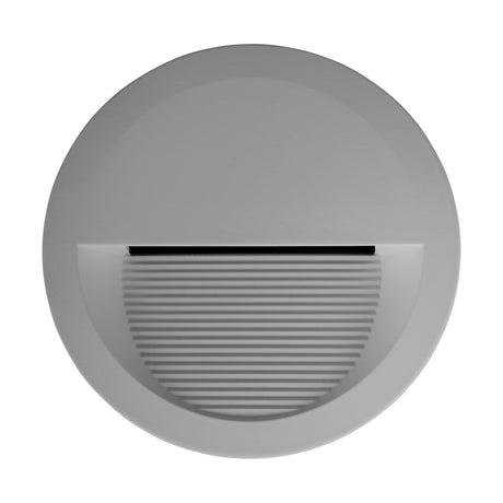 "ZIMBA" LED-WANDEINBAULEUCHTE Ø-135 GRAU
