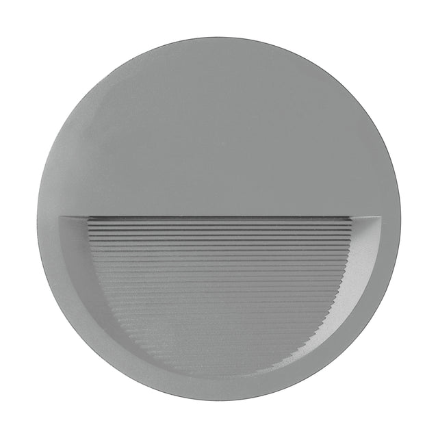 "ZIMBA" LED-WANDEINBAULEUCHTE Ø-202 GRAU