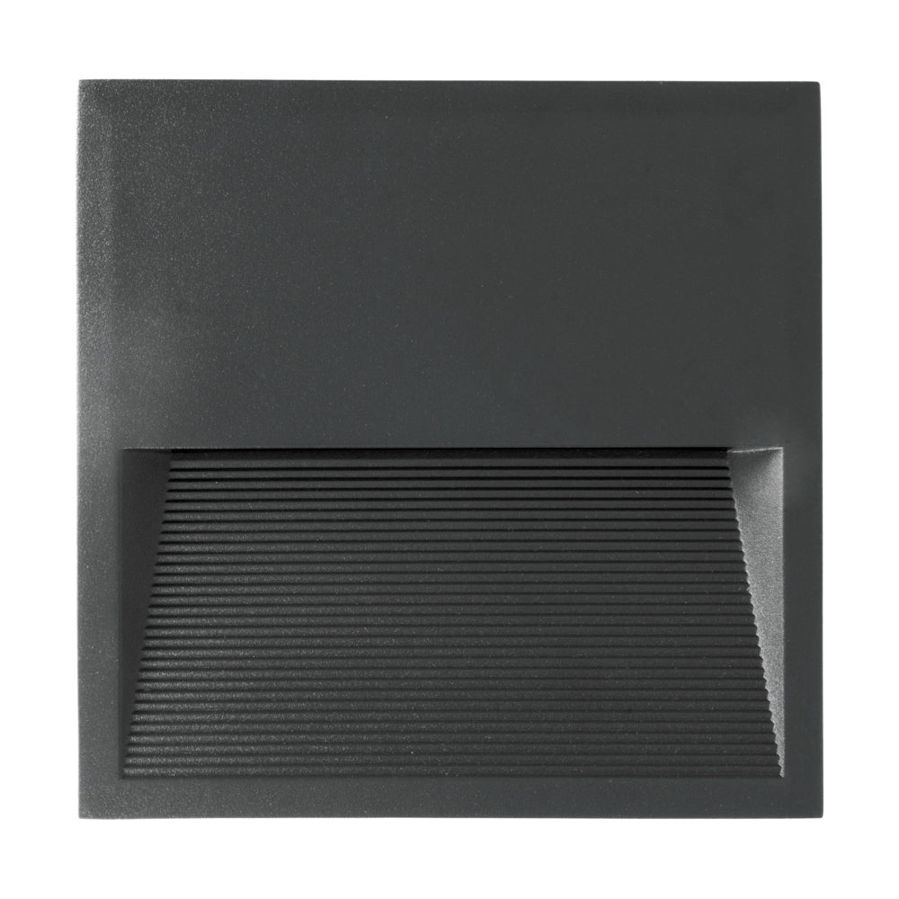 "ZIMBA" LED-WANDEINBAULEUCHTE 201X201 ANTHRAZIT