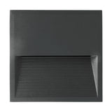 "ZIMBA" LED-WANDEINBAULEUCHTE 201X201 ANTHRAZIT