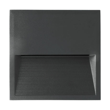 "ZIMBA" LED-WANDEINBAULEUCHTE 201X201 ANTHRAZIT