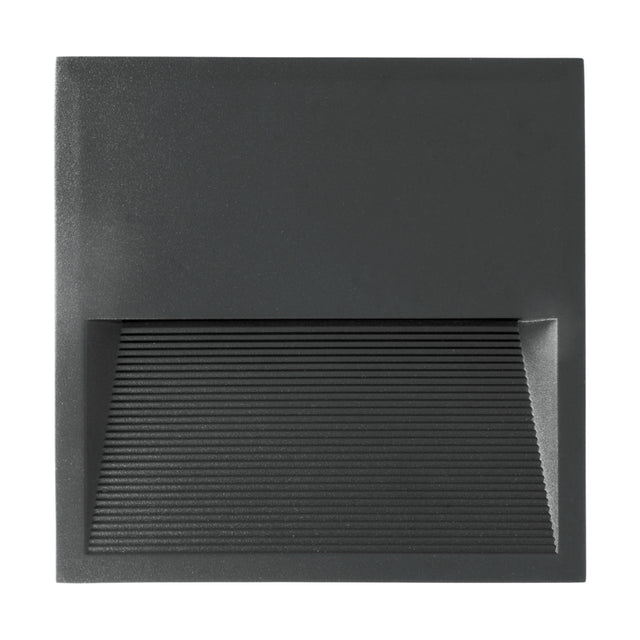 "ZIMBA" LED-WANDEINBAULEUCHTE 201X201 ANTHRAZIT