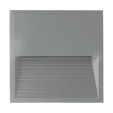 "ZIMBA" LED-WANDEINBAULEUCHTE 201X201 GRAU