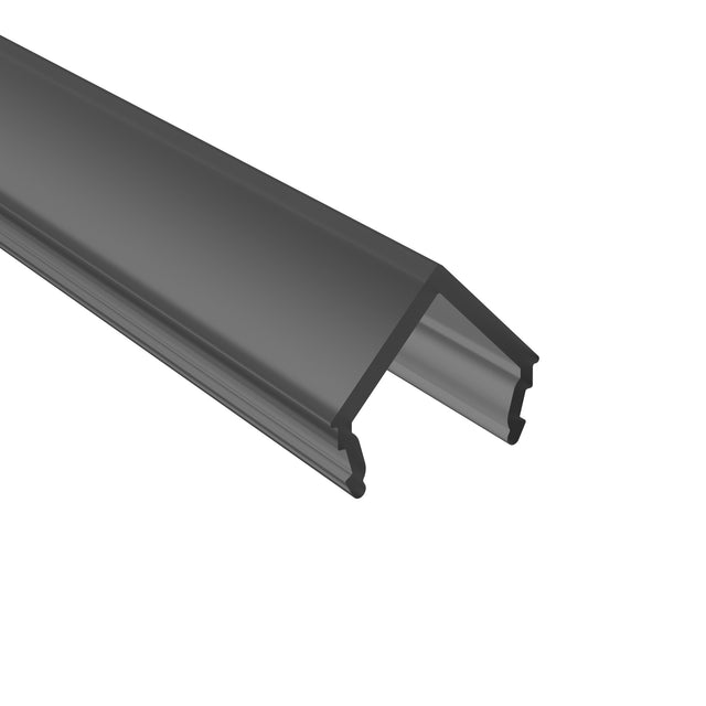 LINE20 V-COVER PMMA SCHWARZ 3020mm