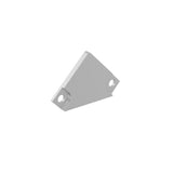 LINE20 CORNER ENDCAP-FLAT ANODISED 2 PCS