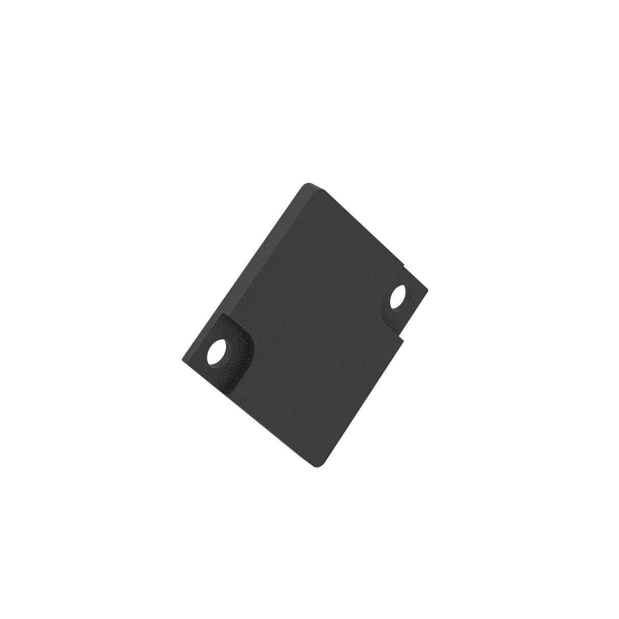 LINE20 CORNER ENDCAP-V SCHWARZ 2 PCS
