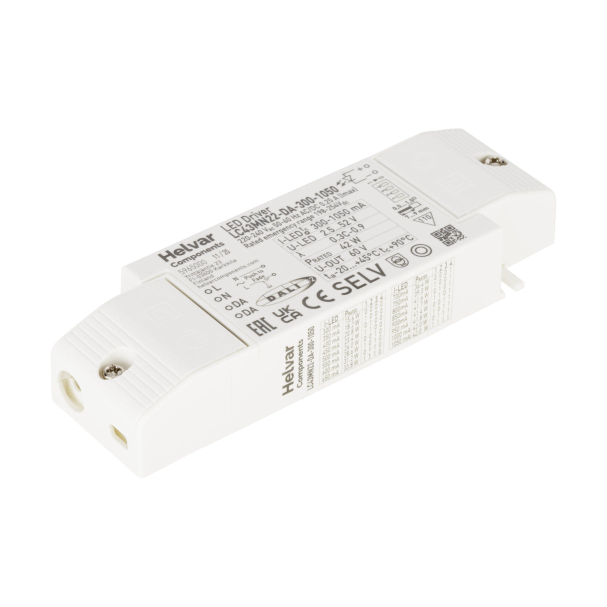 LED-TREIBER LC 43W MN 300-1050mA DALI