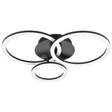 PARRAPOS-Z DL 33W 4300lm tuneable weiß 545X445, schwarz/weiß