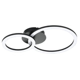 PARRAPOS-Z DL 15W 2100lm tuneable weiß 545X445, schwarz/weiß