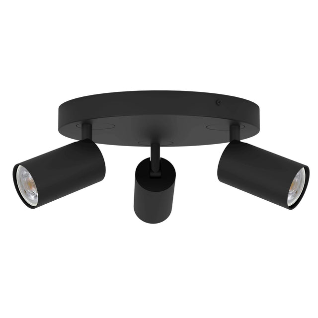 TELIMBELA-Z HL 3X4,9W 345lm tuneable weiß schwarz