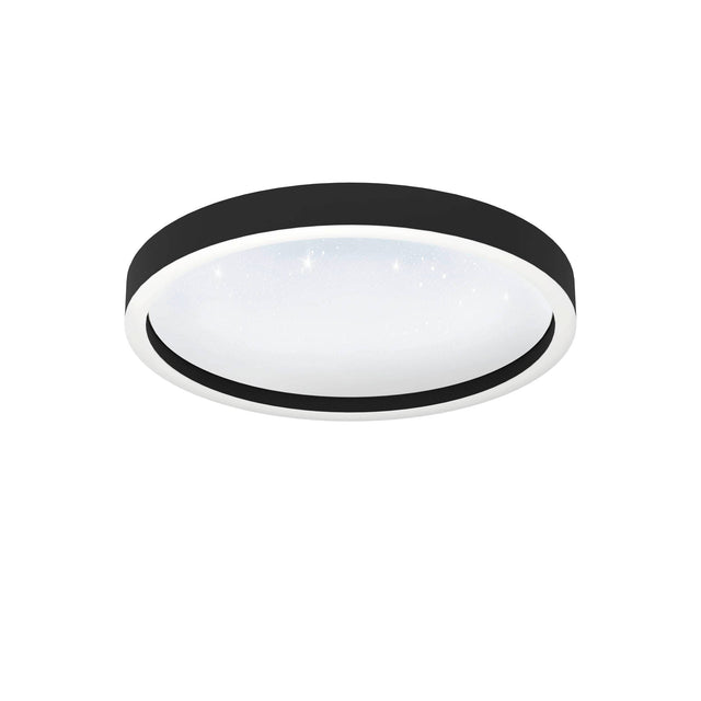 CALPINO WL 17,8W 2150lm RGB + TW Ø420 schwarz