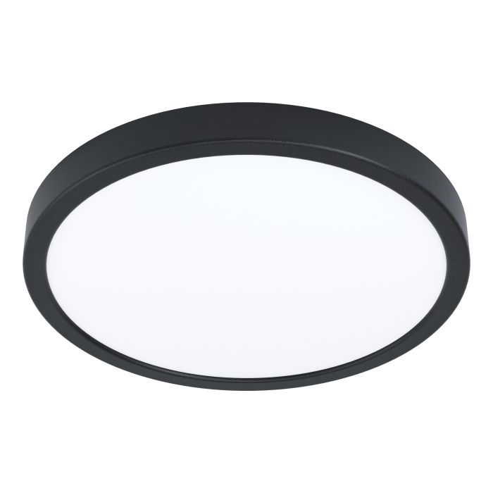 FUEVA 6-Z ABL 14,3W 1800lm rgb/tuneable white, Ø278, schwarz