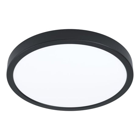 FUEVA 6-Z ABL 14,3W 1800lm rgb/tuneable white, Ø278, schwarz