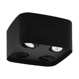 CAMINALES-Z DL 4X5W 345lm RGB+TW GU10 schwarz