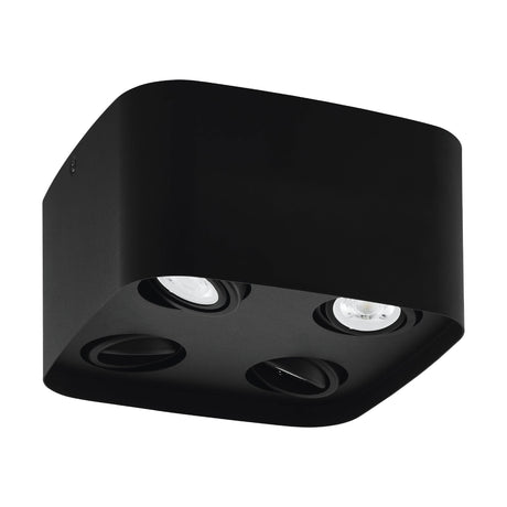 CAMINALES-Z DL 4X5W 345lm RGB+TW GU10 schwarz