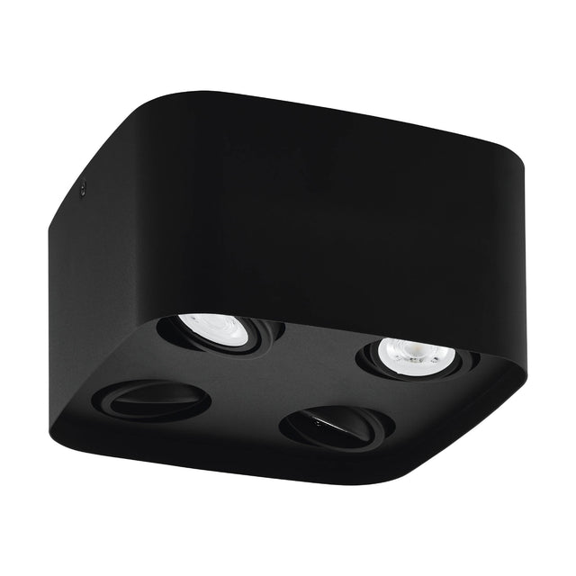 CAMINALES-Z DL 4X5W 345lm RGB+TW GU10 schwarz