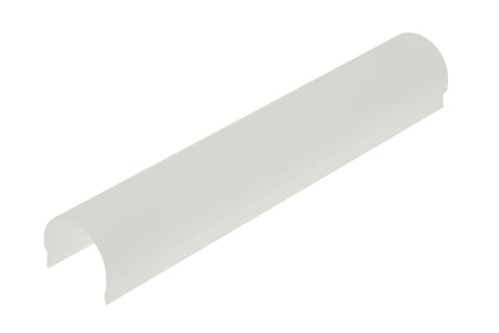 Foto: PMMA Abdeckung TB rund opal - L-2000mm B-25mm H-21mm