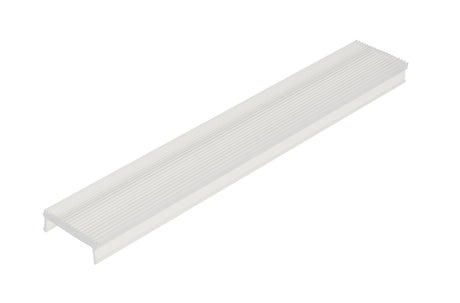 Foto: PMMA Abdeckung TB asymmetrisch L-2000mm B-23,4mm H-8,9mm