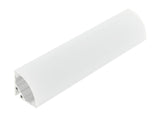 Foto: PMMA Abdeckung SP rund opal - L-2000mm B-25mm H-25mm