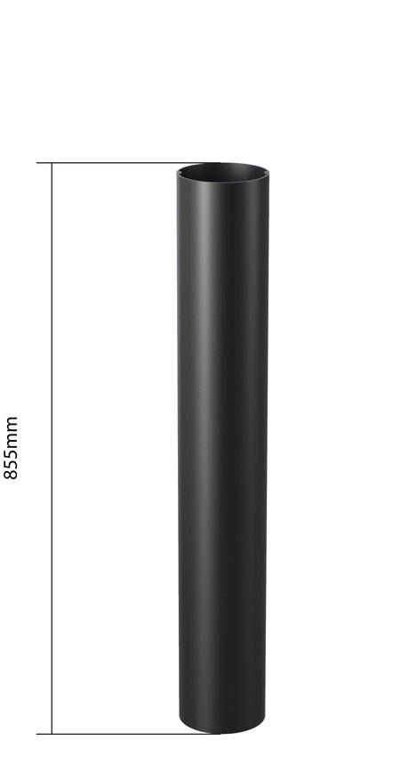 Foto: POLIS PRO Pollerleuchtenrohr 855mm schwarz
