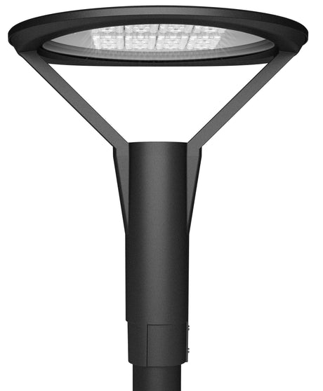 Foto: Mastleuchte LOTUS STREET 40W 3K/4K Ra80 IP66, Ø60mm, schwarz