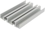 Aluminiumprofil LBG, L-2000mm B-90mm H-19mm
