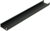Foto: Aluminiumprofil LBF, L-2000mm B-19mm H-8mm schwarz
