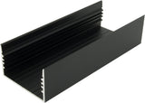 Foto: Aluminiumprofil SLA, L-2000mm B-60mm H-36mm schwarz