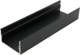 Foto: Aluminiumprofil MFL L-2000mm B-45mm H-25mm schwarz