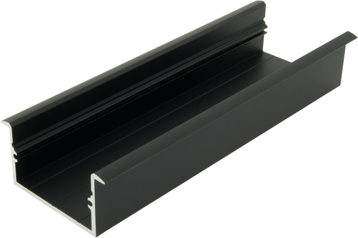 Aluminiumprofil MFJ L-2000mm B-45mm H-27mm schwarz