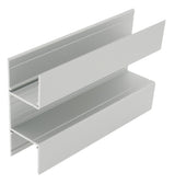 Foto: Aluminiumprofil CLW L-2000mm B-35mm H-90mm