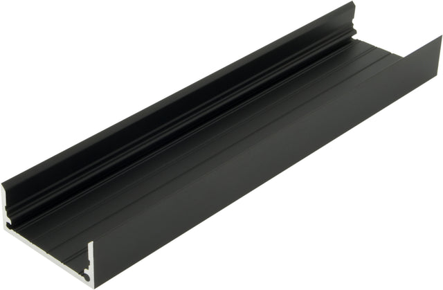 Foto: Aluminiumprofil CLF L-2000mm B-35mm H-15mm schwarz