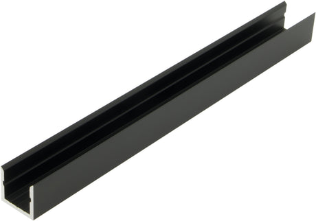Foto: Aluminiumprofil KLR, L-2000mm B-14mm H-13mm schwarz