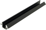 Foto: Aluminiumprofil KLE, L-2000mm B-19mm H-19mm schwarz