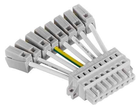 Ligne-S II Tragschiene Einspeiser 8x2,5mm²