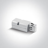 3-Phasen Anfangseinspeißung Links 100-240V weiß